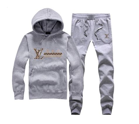 louis vuitton grey tracksuit|louis vuitton tracksuit men's.